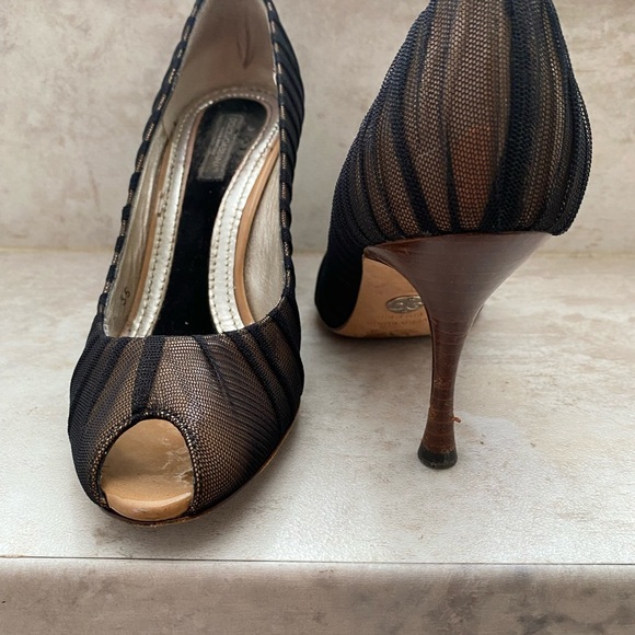 Dolce and Gabbana Tulle peep toe Pump size 35 - Picture 7 of 7